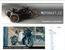 Tablet Screenshot of motoshit.cz